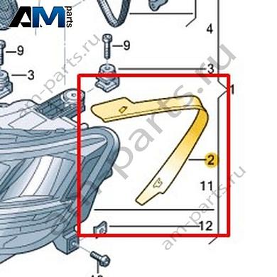 Уплотнитель Volkswagen T-Roc 2018-2024 2GA941120AКупить уплотнитель 2GA941120A Фольксваген Т-рок 2018-2024- выгодные цены