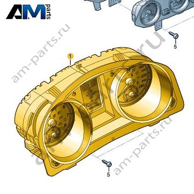 Комбинация приборов Volkswagen Scirocco 2015-2018 1K8920965DКупить комбинацию приборов 1K8920965D на Фольксваген Сирокко 2015-2018 на выгодных условиях