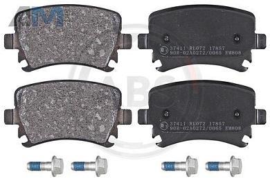 Задние тормозные колодки ABS 37411 для Volkswagen Jetta VI (2010-2018)