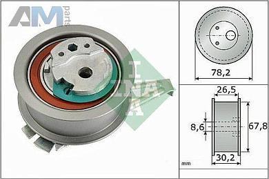 Натяжитель цепи ГРМ 531089410 (INA) для автомобилей VAG аналог 04L109243GОформить заказ на натяжитель цепи ГРМ 531089410 производства INA для Фольксваген/Ауди/Шкода с доставкой точно в срок