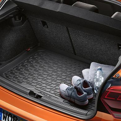 Поддон багажника (резина) Фольксваген Поло Седан (NEW) 6N5061161