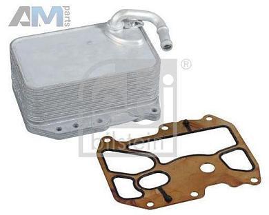 Масляный радиатор (Febi) 106498 для Audi Q8 2019-2026 3.0TDI (50TDI) 286 л.с.