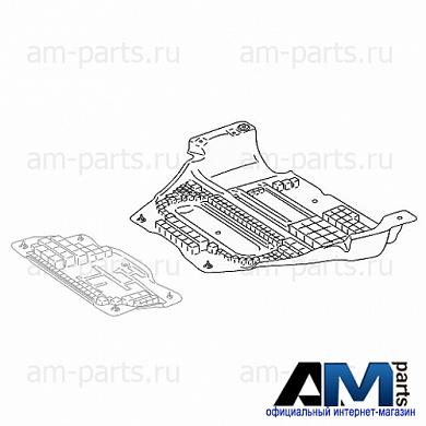 Защита задняя часть (Пластик) Mercedes Vito W639 A6395201023