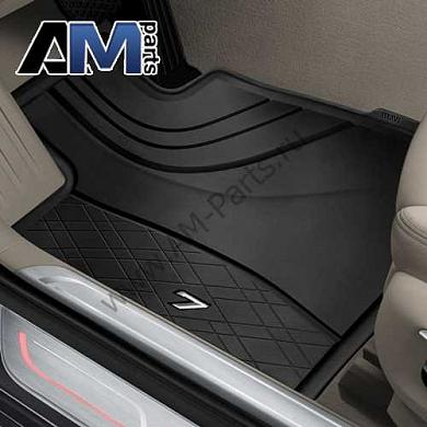 Комплект резиновых передних ковров БМВ 7 серии G11 51472443985