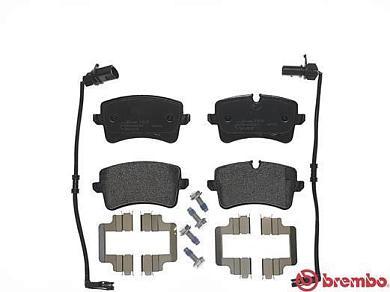 Комплект задних тормозных колодок Brembo P85117 на Audi A7 (4G)