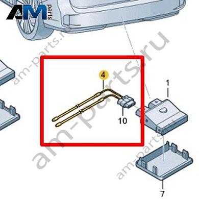 Провод датчика открывания двери багажного отсека Volkswagen id-Buzz 2023-2024 1T3962253Купить провод датчика открывания двери багажного отсека 1T3962253 на Фольксваген id-Buzz 2023-2024- гарантия наличия