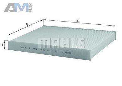 Фильтр салона MAHLE/KNECHT LA182 для Audi Q7 (4L) 2007-2015 3.0TDI