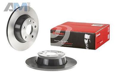 Задние тормозные диски BREMBO 08.9769.11 Audi TT (8J) 2006-2014