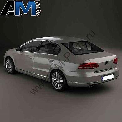 Молдинг заднего бампера Passat B7 (хром) 3AE8074592ZZ