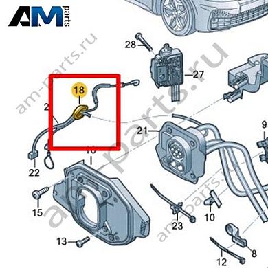 Втулка Volkswagen id4/id5 2021-2024 11A955998Купить втулку 11A955998 на Фольксваген id4/id5 2021-2024 на выгодных условиях