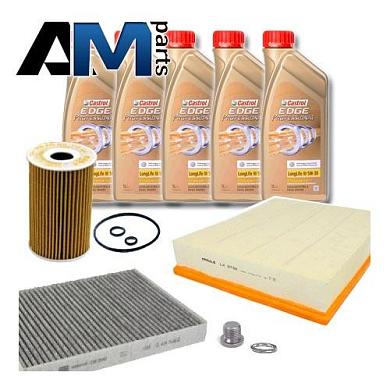 Набор для ТО-1/3 Volkswagen Amarok 2.0 TDI (масло Castrol LL3 5W30 504/507)