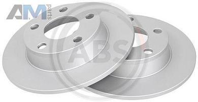 Задние тормозные диски ABS 17062 на Audi A6 (С5) 1997-2004