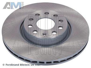 Передние тормозные диски BLUE PRINT ADV184308 для Volkswagen Golf VII (2012-2020)