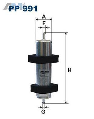Топливный фильтр (FILTRON) PP991 для  Porsche Macan (2014-2018) 3.0TDI