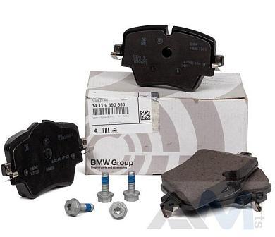 Передние тормозные колодки на BMW 4 серии (G22/23) 420d/420dX 34116890553