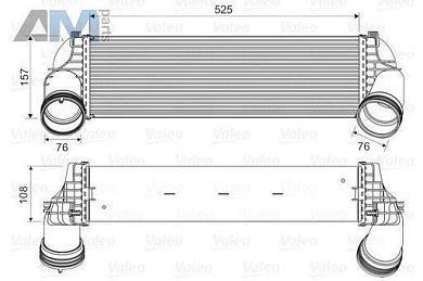 Интеркуллер (VALEO) 818562 для BMW X5 (E70) 2006-2013 35iX