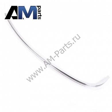 Накладка рамы окна правой задней двери (верхн.часть) БМВ Е60 (хром) 51357072890