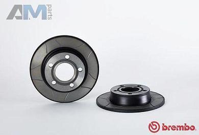 Задние тормозные диски BREMBO 08.9084.75 Audi A6 (С5) 1997-2004