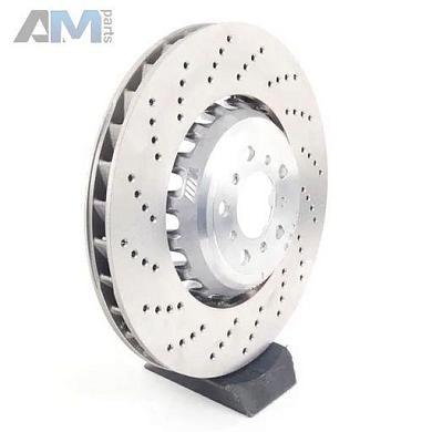 Оригинальный передний левый тормозной диск 400X36 34112284101 на BMW 5 серии F10 рестайлинг рестайлинг M5