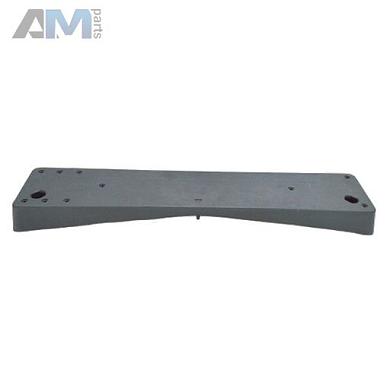 Рамка номерного знака переднего бампера на Mercedes GLC X253 A2538800144