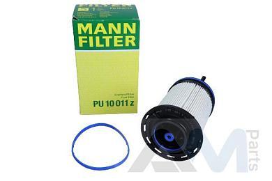 Топливный фильтр MANN PU10011Z на Audi Q8 (2018-2023) 3.0TDI (45 TDI)