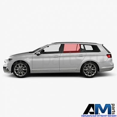 Стекло задней двери левое на Passat B8 (Alltrack) 3G9845025D