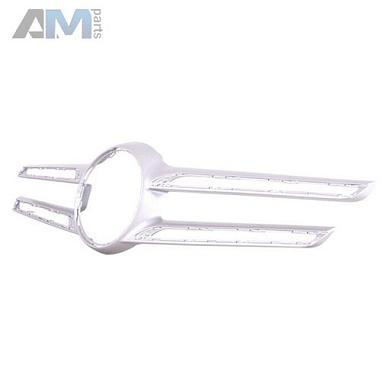 Решетка радиатора (накладка) (Цвет- IRIDIUM SILVER MATT) Mercedes GLE 2014-2018 A16688803239982