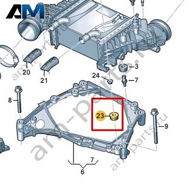 Сильфон VAG 04L145633AКупить сильфон 04L145633A Фольксваген/Ауди/Шкода- гарантия наличия