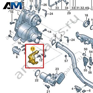 Держатель VAG 04L131159CКупить держатель 04L131159C на Фольксваген/Ауди/Шкоду- гарантия наличия