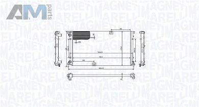 Турбонагнетатель MAGNETI MARELLI (807101001700) на Audi A4 (B7) 2005-2009 1.9Diesel
