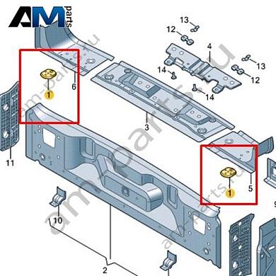 Пластина Volkswagen id-Buzz 2023-2024 1T3802941Купить пластину 1T3802941 Фольксваген id-Buzz 2023-2024- спец. Цена