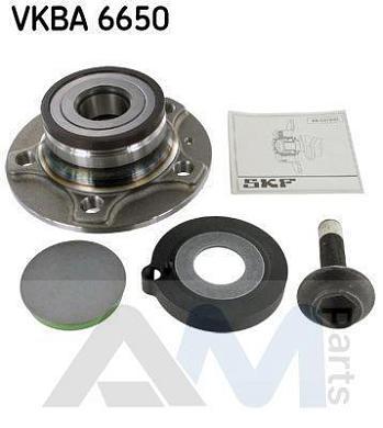 Ступица с подшипником задняя SKF (VKBA6650) на Audi A4 (B8) 2012-2014