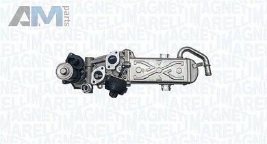 Радиатор рециркуляции ОГ MAGNETI MARELLI (571822112060) Volkswagen Tiguan I рестайлинг 2.0 дизель