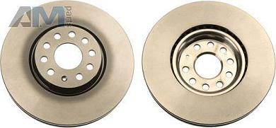 Передние тормозные диски TRW DF6695S для Volkswagen Tiguan II