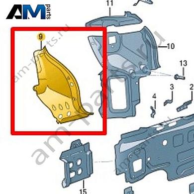Усилитель канала уплотнителя Volkswagen T-Roc Cross 2019-2024 2GM813334AКупить усилитель канала уплотнителя 2GM813334A Фольксваген Т-рок Кросс 2019-2024- гарантия наличия