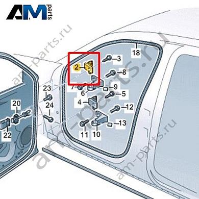 Половина петли двери (верхняя часть) Volkswagen id4/id5 2021-2024 11A831408AКупить половину петли двери (верхнюю часть) 11A831408A для Фольксваген id4/id5 2021-2024- спец. Цена
