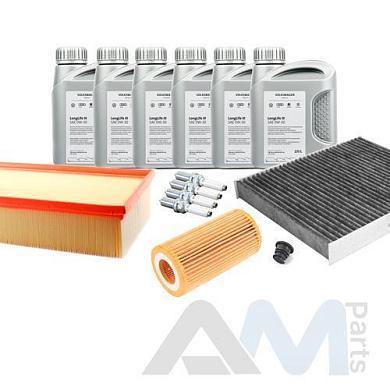 Оригинальный комплект ТО-2/4 для Шкода Карок 2.0TSI (масло LL3 с допуском 504/507)