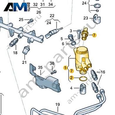 Топливный насос VAG 07L127025KКупить топливный насос 07L127025K для Фольксваген/Ауди/Шкода- гарантия наличия
