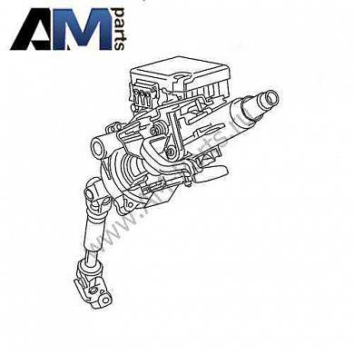 Рулевая колонка Шкода Рапид (2020-2023) 6RU423510AF