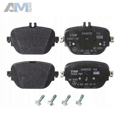 Задние тормозные колодки A0004219801 на Mercedes E-Class W213 E200D/E200