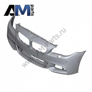 Передний бампер с парковочным автопилотом BMW F10 (М-пакет) 51118048669