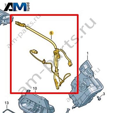 Трос Volkswagen id4/id5 2021-2024 11A972692DКупить трос 11A972692D для Фольксваген id4/id5 2021-2024- акция