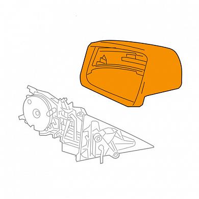 Корпус зеркала левый A21281067008526 Mercedes E-klasse 2013-2016