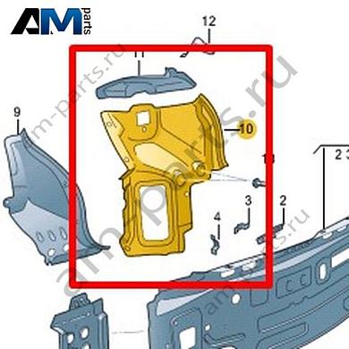 Панель крепления заднего фонаря Volkswagen T-Roc Cross 2019-2024 2GM813319Купить панель крепления заднего фонаря 2GM813319 Фольксваген Т-рок Кросс 2019-2024 на выгодных условиях
