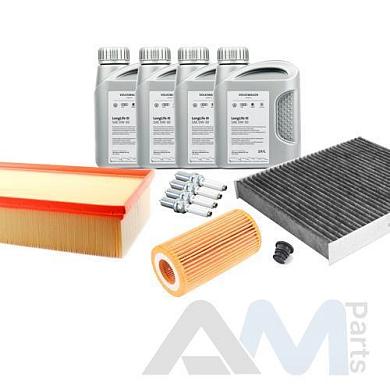 Оригинальный комплект ТО-2/4 Volkswagen Touran с (2015-2020) 1.4 TFSI (LL3 с допуском 504/507)