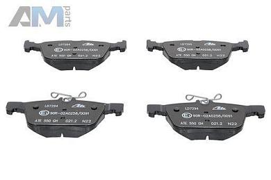 Задние керамические тормозные колодки ATE 13.0470-7294.2 на Volkswagen B8 (2014-2025)