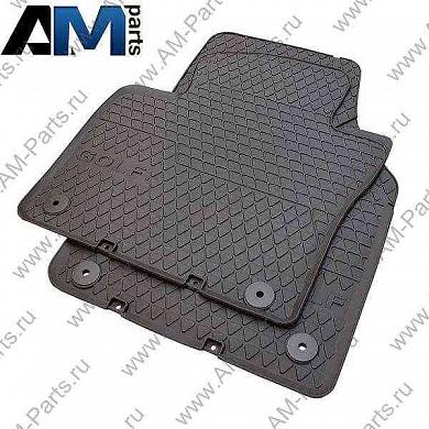 Ковры в салон передние резина Гольф Плюс 5M1061502A82V