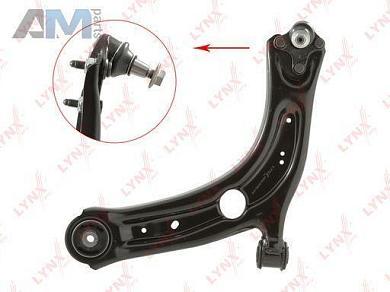 Рычаг нижний левый/Перед. подв. (С шаровой опорой) LYNX для Tiguan 2016-2020 C5769L