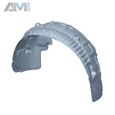 Подкрылок задний правый на Mercedes GLC Coupe 2016-2023 A2546903601