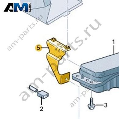 Кронштейн Volkswagen AMAROK 2017-2022 2H4880571Купить кронштейн 2H4880571 Фольксваген Амараок 2017-2022 на выгодных условиях